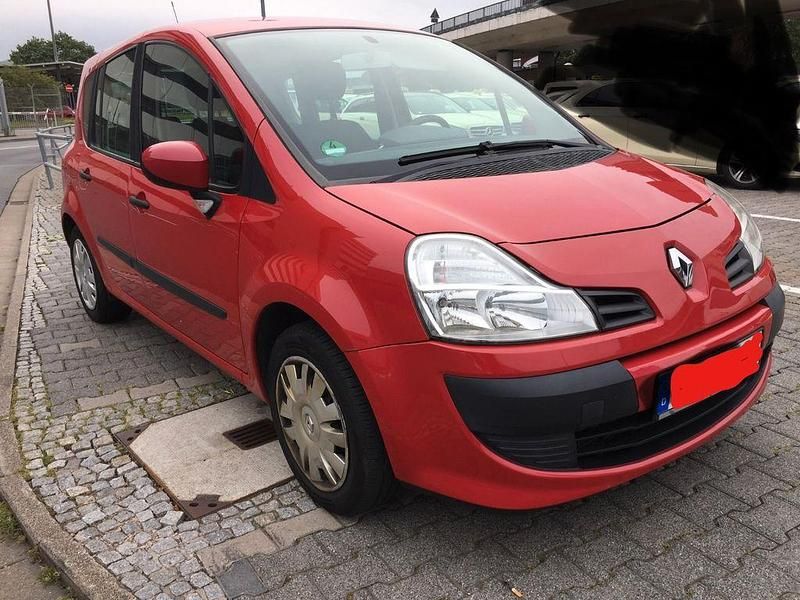 Gebraucht Renault Modus Dynamique 101 PS (74 kW) 2008 Rot Van / Kleinbus