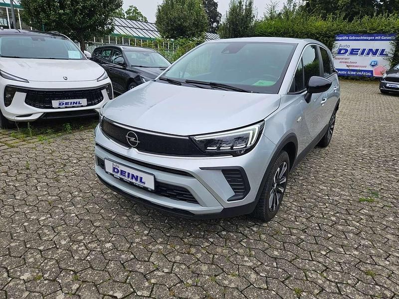 Kristallsilbermetallic Gebraucht 2023 Opel Crossland X Elegance SUV | 16.750 € (Guter Preis) - Bild 1/4