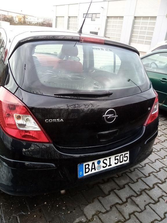 Gebraucht Opel Corsa 80 PS (58 kW) 2008 Schwarz Kleinwagen