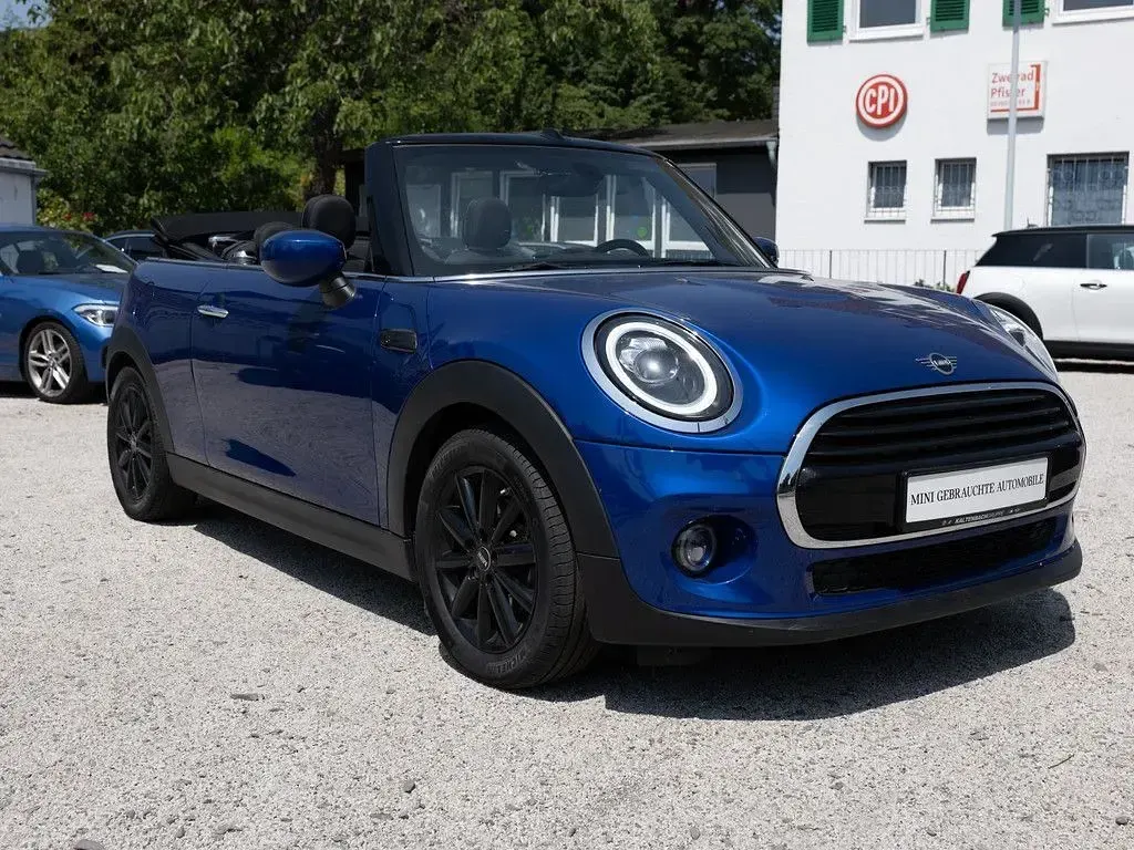 Used Mini Cooper Cabriolet Pepper 136 HP (100 kW) 2020 Blue Cabriolet