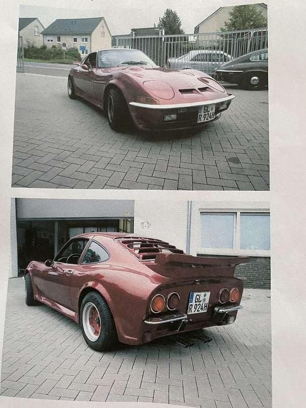 Gebraucht Opel GT 150 PS (110 kW) 1973 Rot Coupé