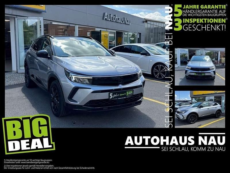 Quarz silber Gebraucht 2022 Opel Grandland X GS Line SUV | 22.990 € (Fairer Preis) - Bild 1/4