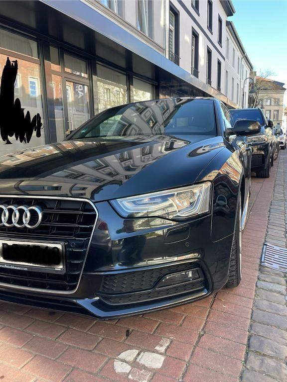 Schwarz Gebraucht 2016 Audi A5 Sportback S-Line Kleinwagen | 17.300 € (Superpreis) - Bild 1/4