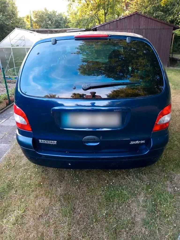 Gebraucht Renault Scénic 140 PS (102 kW) 2003 Blau Van / Kleinbus
