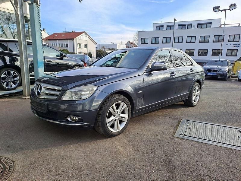 Tenoritgrau metalliclack Gebraucht 2008 Mercedes C180 Avantgarde Limousine | 4.490 € (Superpreis) - Bild 1/4