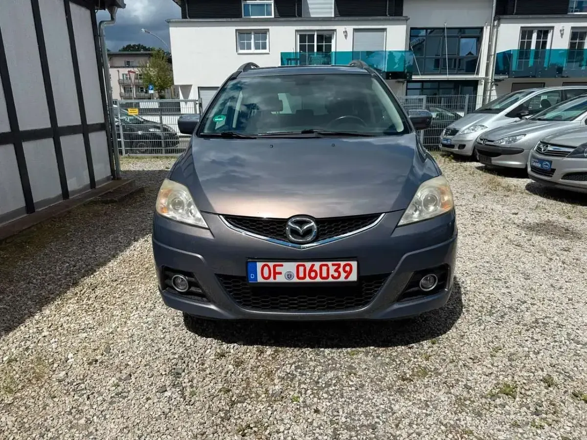 Gebraucht Mazda 5 Active 116 PS (85 kW) 2010 Grau Van / Kleinbus