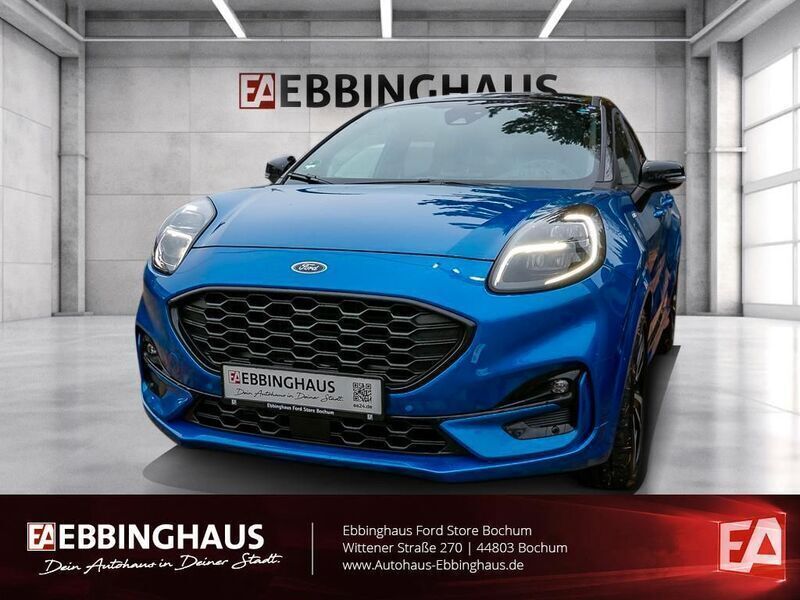 Blau Gebraucht 2021 Ford Puma ST-Line X SUV | 15.999 € (Fairer Preis) - Bild 1/4
