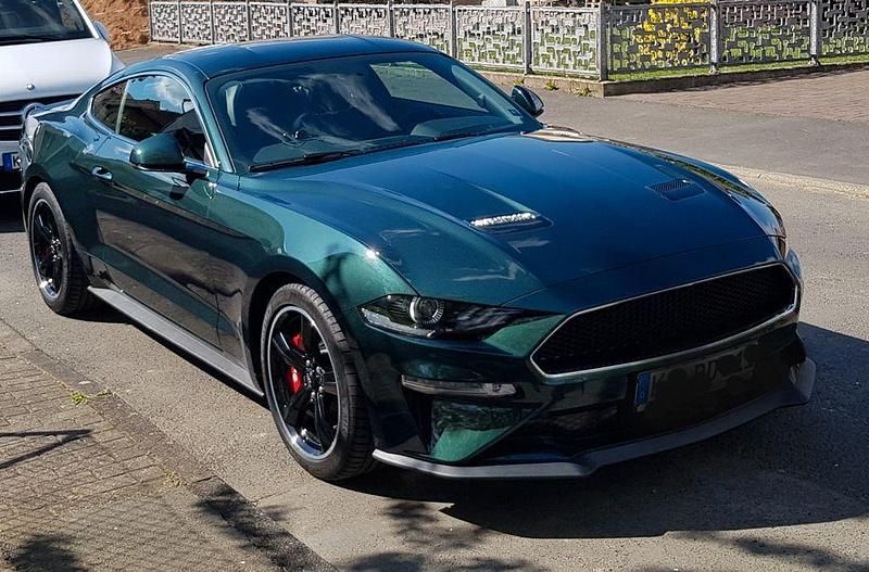 Grün Gebraucht 2020 Ford Mustang Bullitt Coupé | 48.800 € (Etwas zu teuer) - Bild 1/4