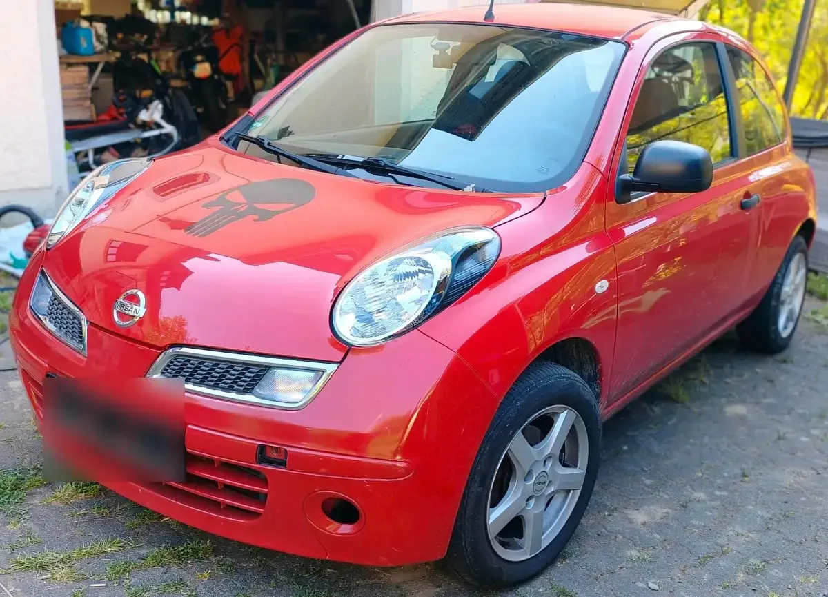 Gebraucht Nissan Micra I-Way 65 PS (47 kW) 2010 Rot Kleinwagen