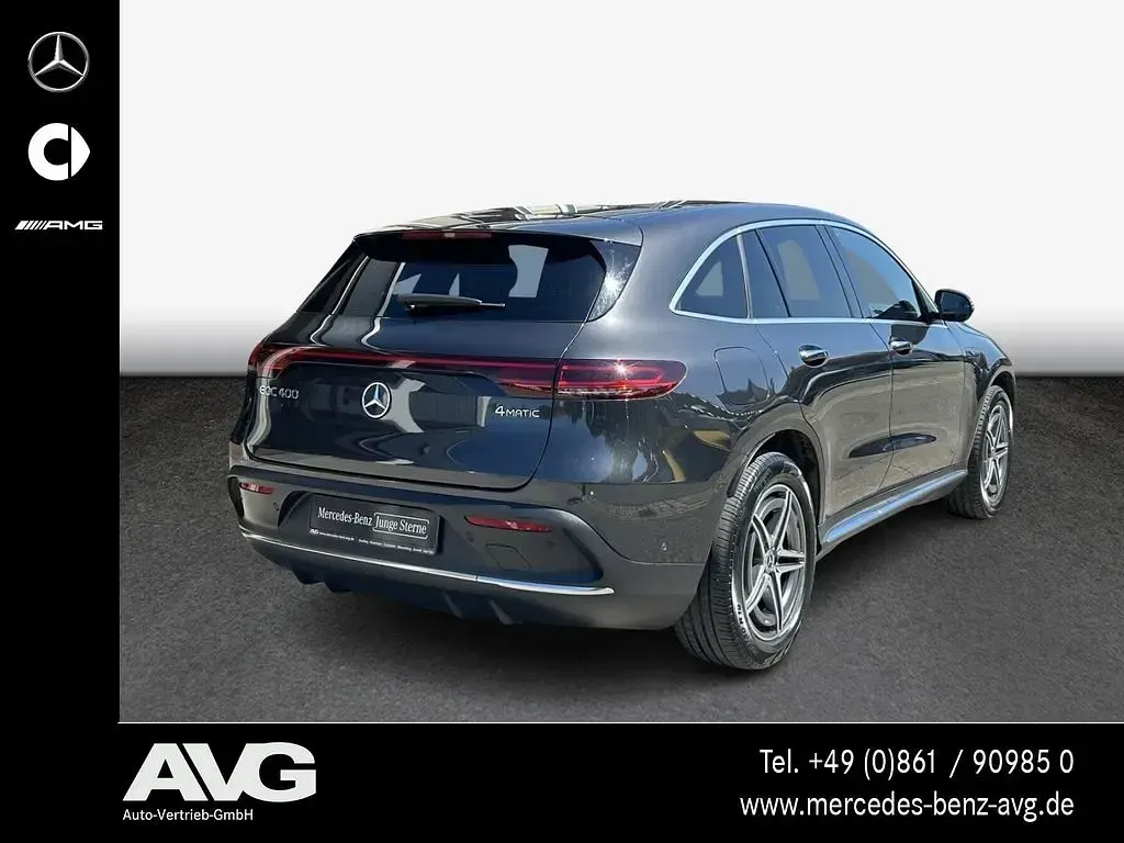 Gebraucht Mercedes EQC400 AMG 300 kW (408 PS) 2022 Grau SUV