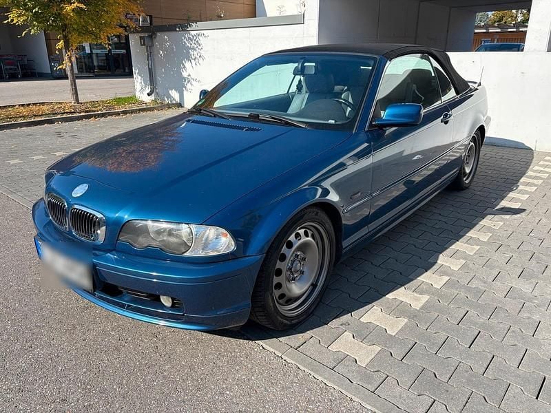 Blau Gebraucht 2001 BMW 325 Cabriolet Cabrio | 4.900 € (Superpreis) - Bild 1/4