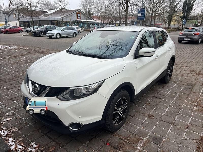 Weiß Gebraucht 2016 Nissan Qashqai Acenta SUV | 9.500 € (Guter Preis) - Bild 1/4