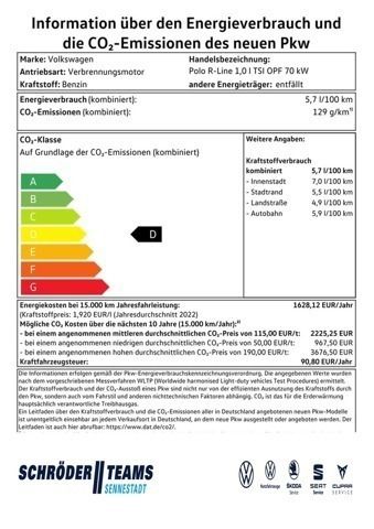 Gebraucht VW Polo R-line 95 PS (69 kW) 2024 Grau