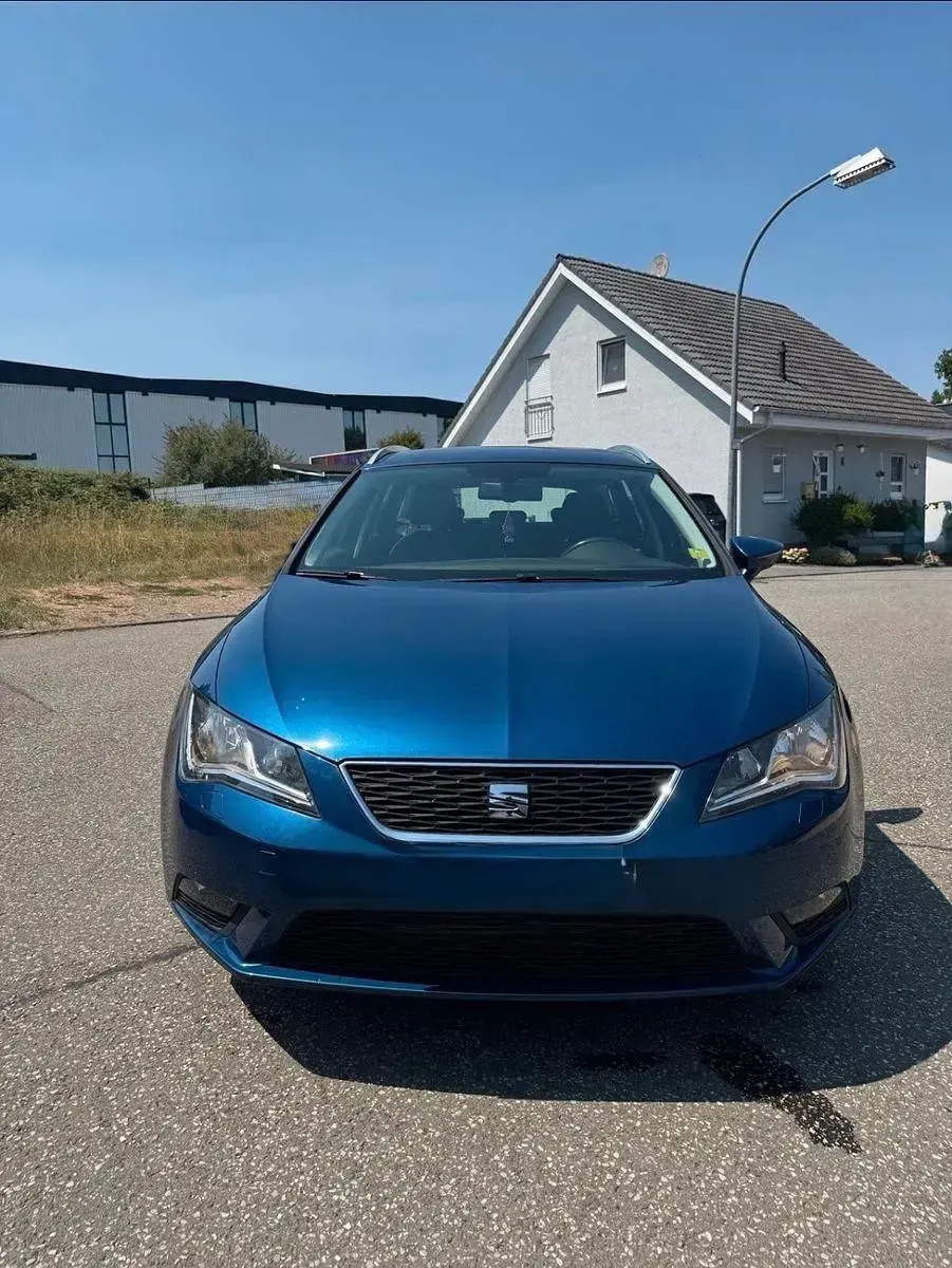 Gebraucht Seat Leon ST Style 110 PS (80 kW) 2016 Blau Kombi