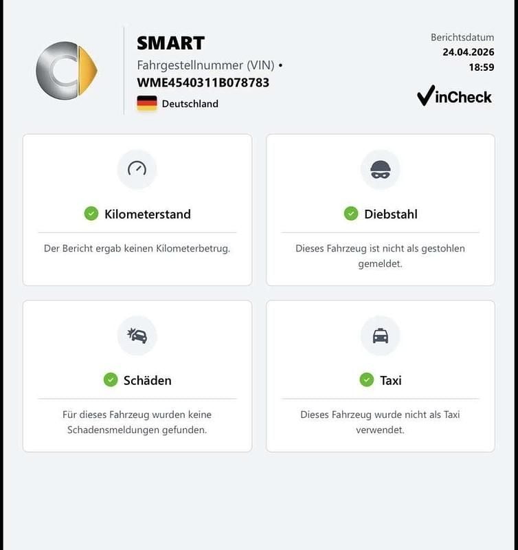 Occasion Smart ForFour Passion 95 ch (69 kW) 2005 Rouge Citadine