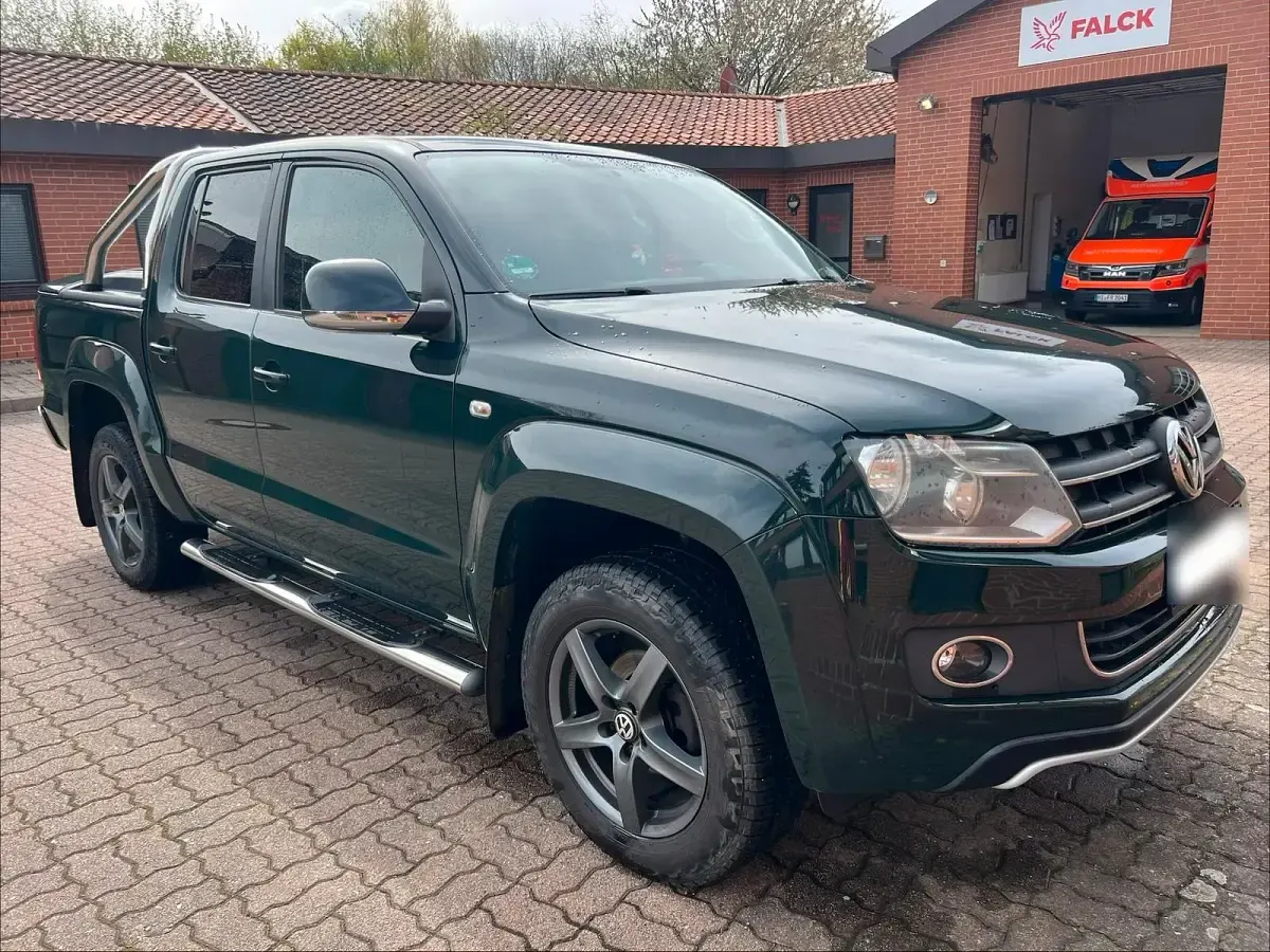 Second-hand VW Amarok 179 CP (131 kW) 2013 Verde Pickup