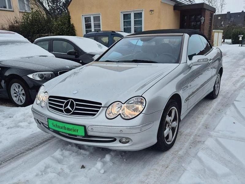 Silber Gebraucht 2005 Mercedes CLK200 Cabrio | 5.999 € (Guter Preis) - Bild 1/4