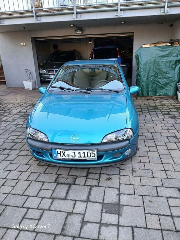 Gebraucht Opel Tigra 106 PS (77 kW) 1995 Blau Coupé