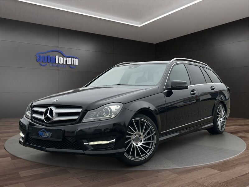 Schwarz Gebraucht 2014 Mercedes C250 AMG Kombi | 13.990 € (Etwas zu teuer) - Bild 1/4