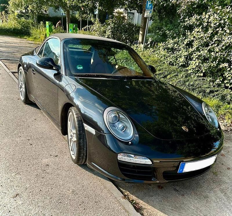 Schwarz Gebraucht 2009 Porsche 911 Carrera S Cabriolet Cabrio | 59.900 € (Superpreis) - Bild 1/4