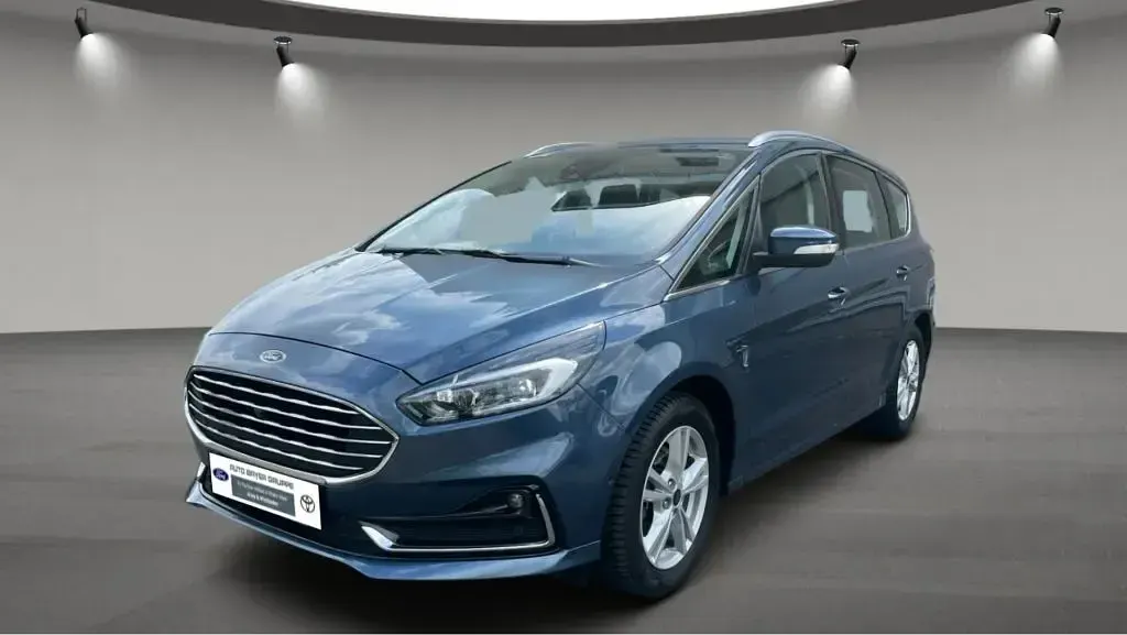 Gebraucht Ford S-MAX Titanium 190 PS (139 kW) 2022 Blue metallic Van / Kleinbus