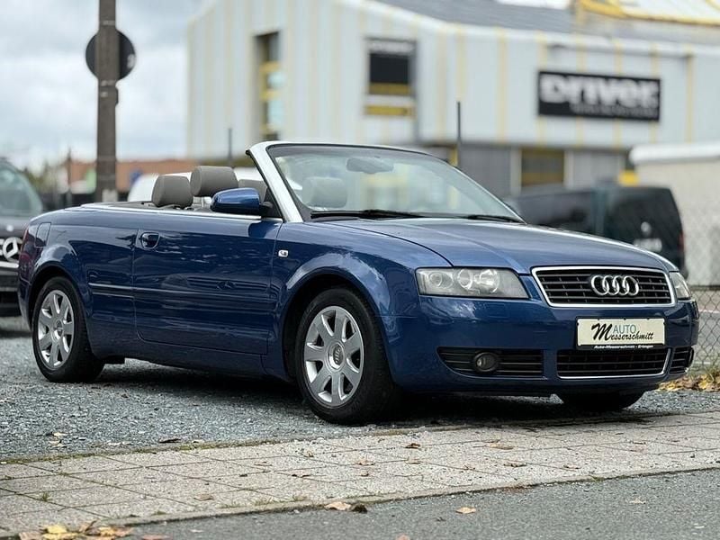 Blau Gebraucht 2005 Audi A4 Cabriolet Sport Cabrio | 2.940 € (Superpreis) - Bild 1/4
