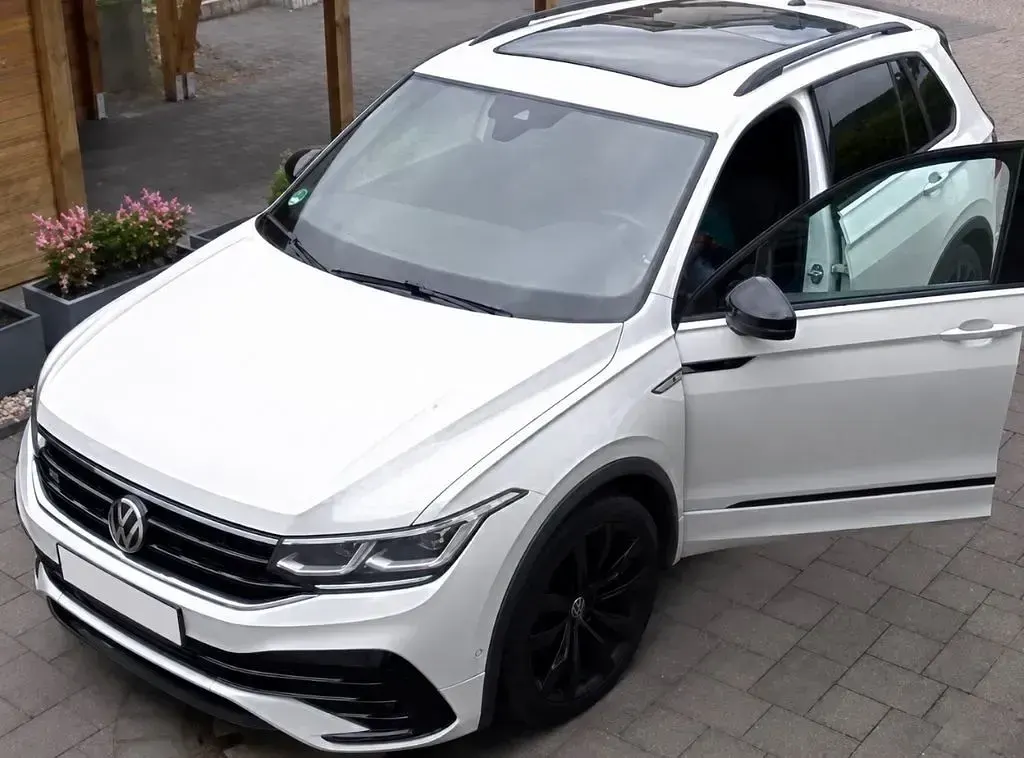 Gebraucht VW Tiguan R-line 200 PS (147 kW) 2021 Weiß SUV