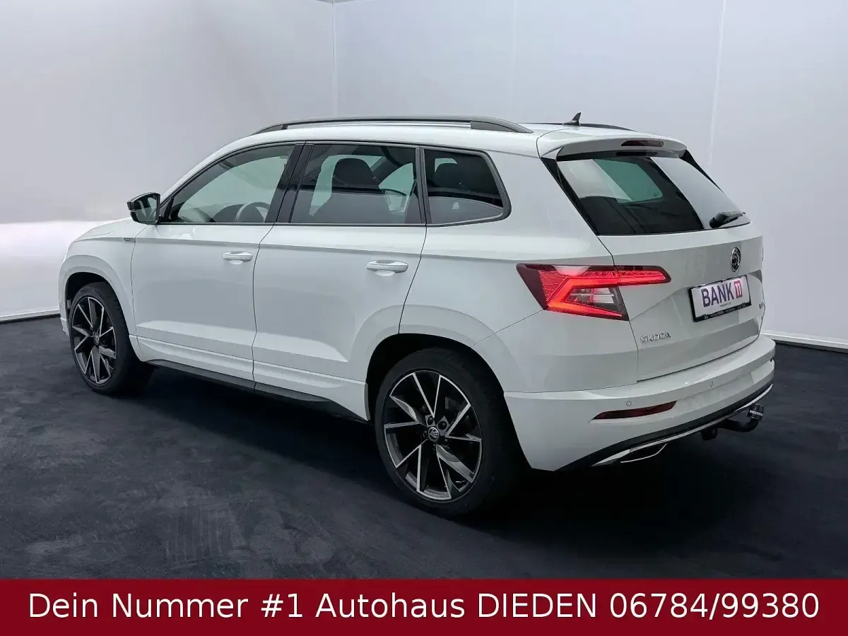 Gebraucht Skoda Karoq SportLine 190 PS (139 kW) 2019 Weiß SUV