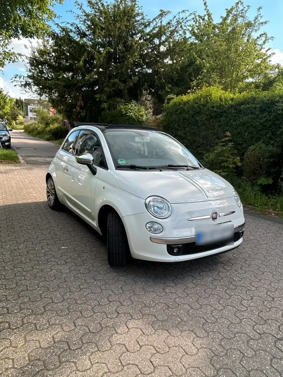 Gebraucht Fiat 500 69 PS (50 kW) 2013 Weiß Cabrio