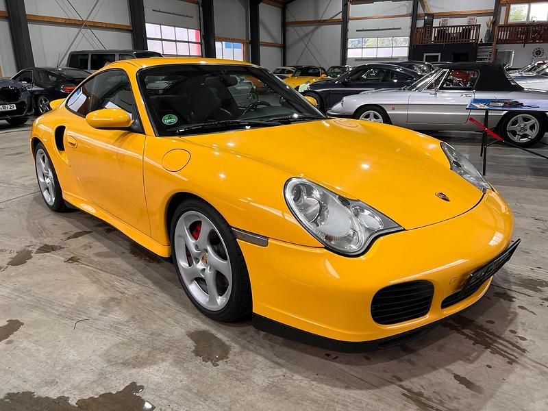 Gelb Gebraucht 2001 Porsche 996 Turbo Coupé | 52.000 € (Guter Preis) - Bild 1/4