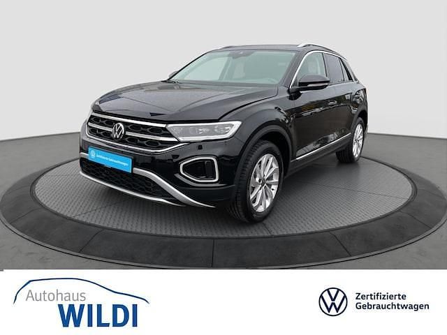 Schwarz Gebraucht 2024 VW T-Roc Style SUV | 29.990 € (Fairer Preis) - Bild 1/3