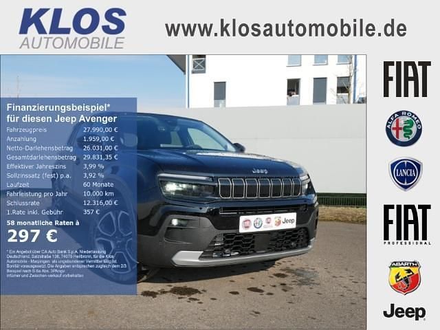 Neu Jeep Avenger Summit 110 PS (80 kW) 2025 Schwarz SUV