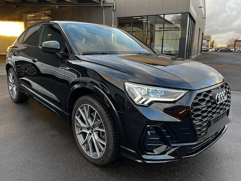 Schwarz Gebraucht 2022 Audi Q3 Sportback S-Line SUV | 49.349 € (Guter Preis) - Bild 1/4