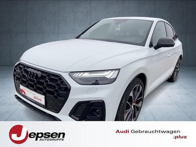 Gletscherweiß metallic Gebraucht 2023 Audi SQ5 Sportback Ambiente SUV | 54.420 € (Superpreis) - Bild 1/4