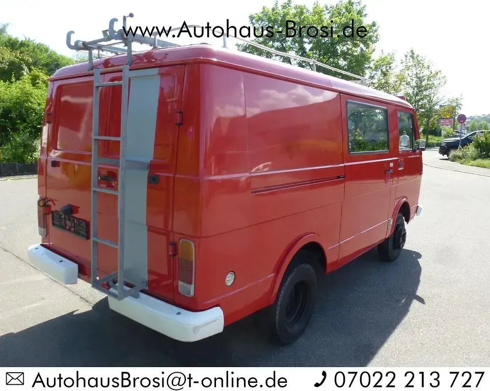 Gebraucht VW LT 90 PS (66 kW) 1985 Rot Van / Kleinbus