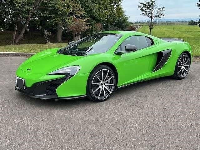 Grün Gebraucht 2014 McLaren 650S Cabrio | 84.500 € - Bild 1/4