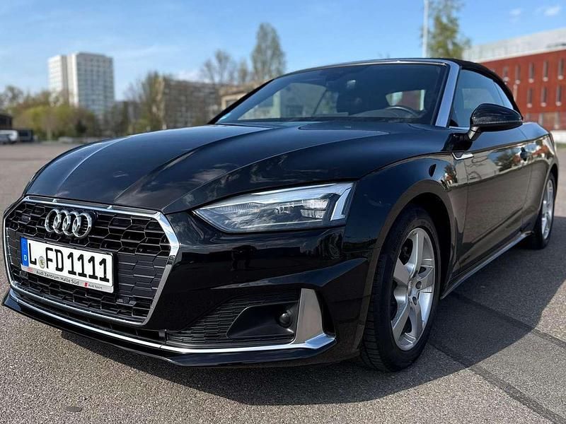 Gebraucht Audi A5 Cabriolet Advanced 204 PS (150 kW) 2021 Schwarz Cabrio