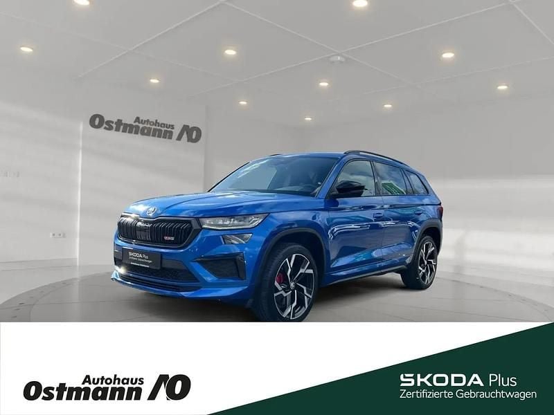 Gebraucht Skoda Kodiaq RS 245 PS (180 kW) 2022 Raceblau metallic SUV