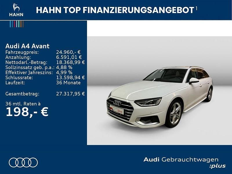 Gebraucht Audi A4 Advanced 163 PS (119 kW) 2023 Ibisweiß Kombi