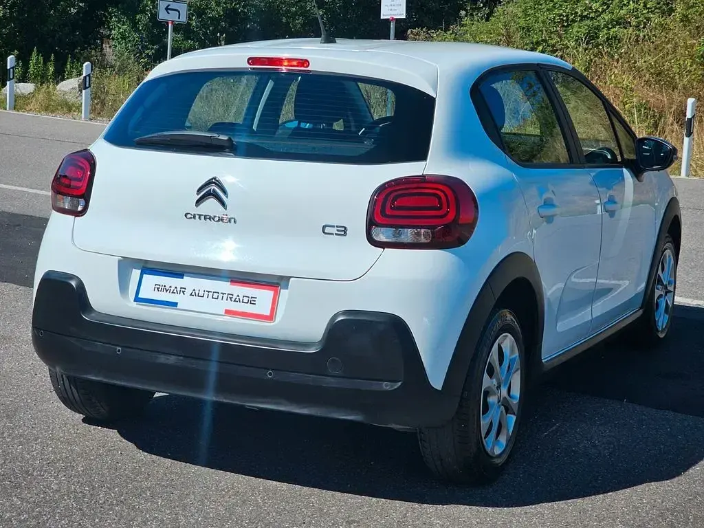 Gebraucht Citroën C3 Feel 102 PS (75 kW) 2021 Weiß Kleinwagen