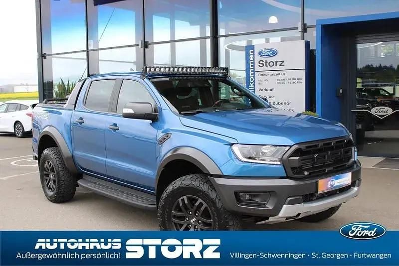 Blau (ford performance blue) Gebraucht 2019 Ford Ranger Raptor Abholung | 37.990 € (Teuer) - Bild 1/4