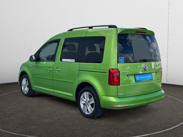 Usata VW Caddy Comfortline 131 CV (96 kW) 2019 Verde Monovolume
