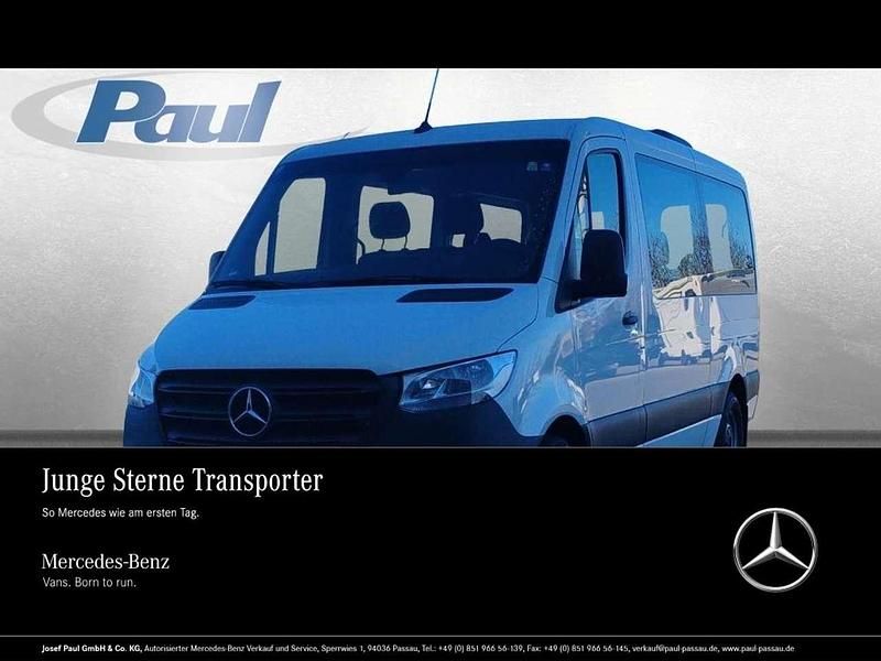 Weiss arktikweiß Gebraucht 2023 Mercedes Sprinter Van | 52.900 € - Bild 1/4