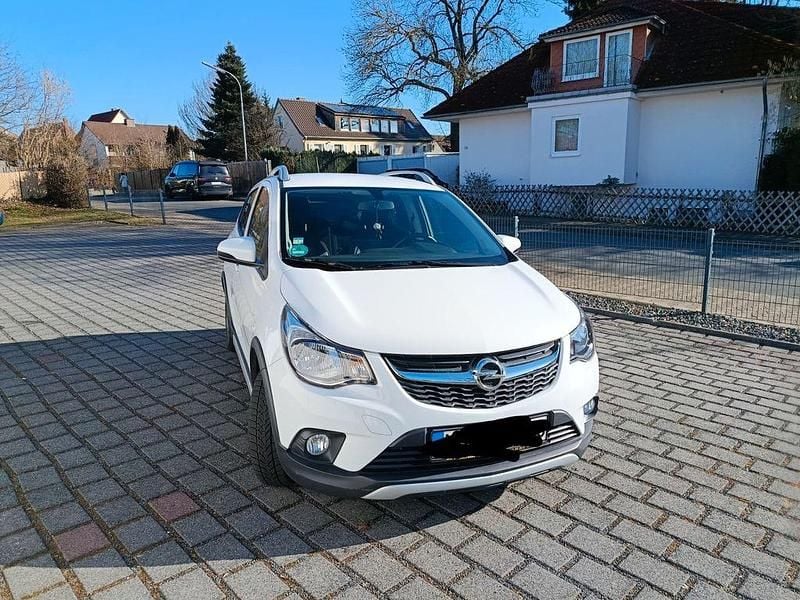 Gebraucht Opel Karl Rocks 75 PS (55 kW) 2018 Weiß Kleinwagen