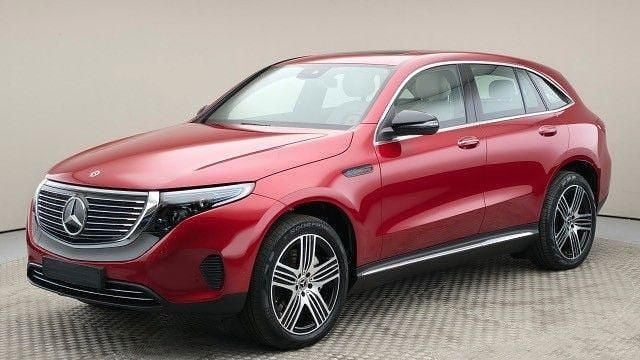 Gebraucht Mercedes EQC400 300 kW (408 PS) 2022 Rot SUV