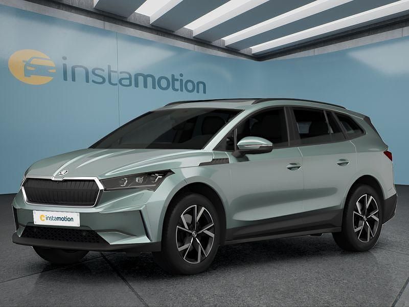 Silber Gebraucht 2021 Skoda Enyaq iV Loft SUV | 23.649 € (Etwas zu teuer) - Bild 1/4
