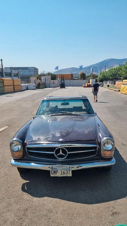 Rot Gebraucht 1969 Mercedes SL280 Cabrio | 37.500 € - Bild 1/4