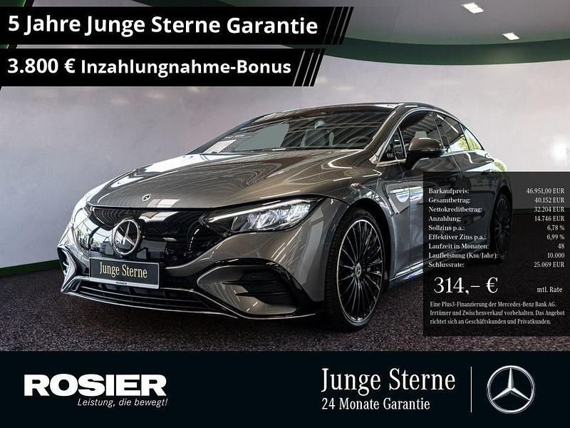 Grau Gebraucht 2024 Mercedes EQE300 Advanced Limousine | 46.951 € - Bild 1/4