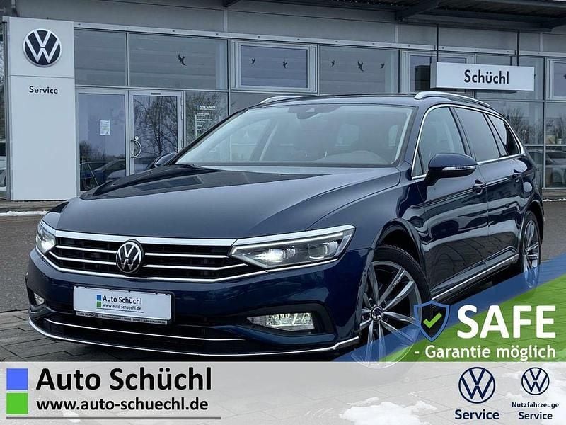 Blau Gebraucht 2022 VW Passat Elegance Kombi | 32.848 € (Etwas zu teuer) - Bild 1/4