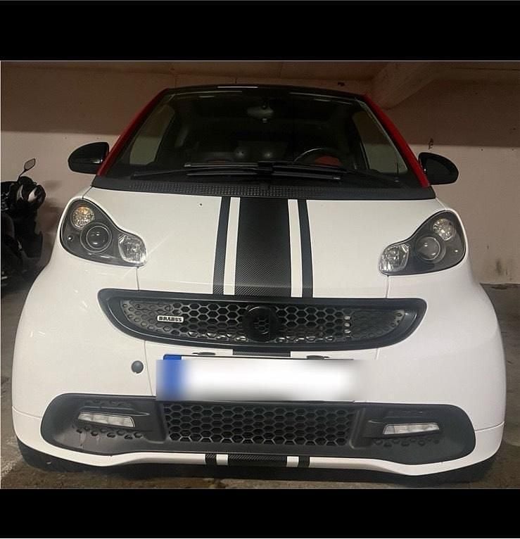 Gebraucht Smart ForTwo Coupé Brabus 84 PS (61 kW) 2014 Weiß Coupé